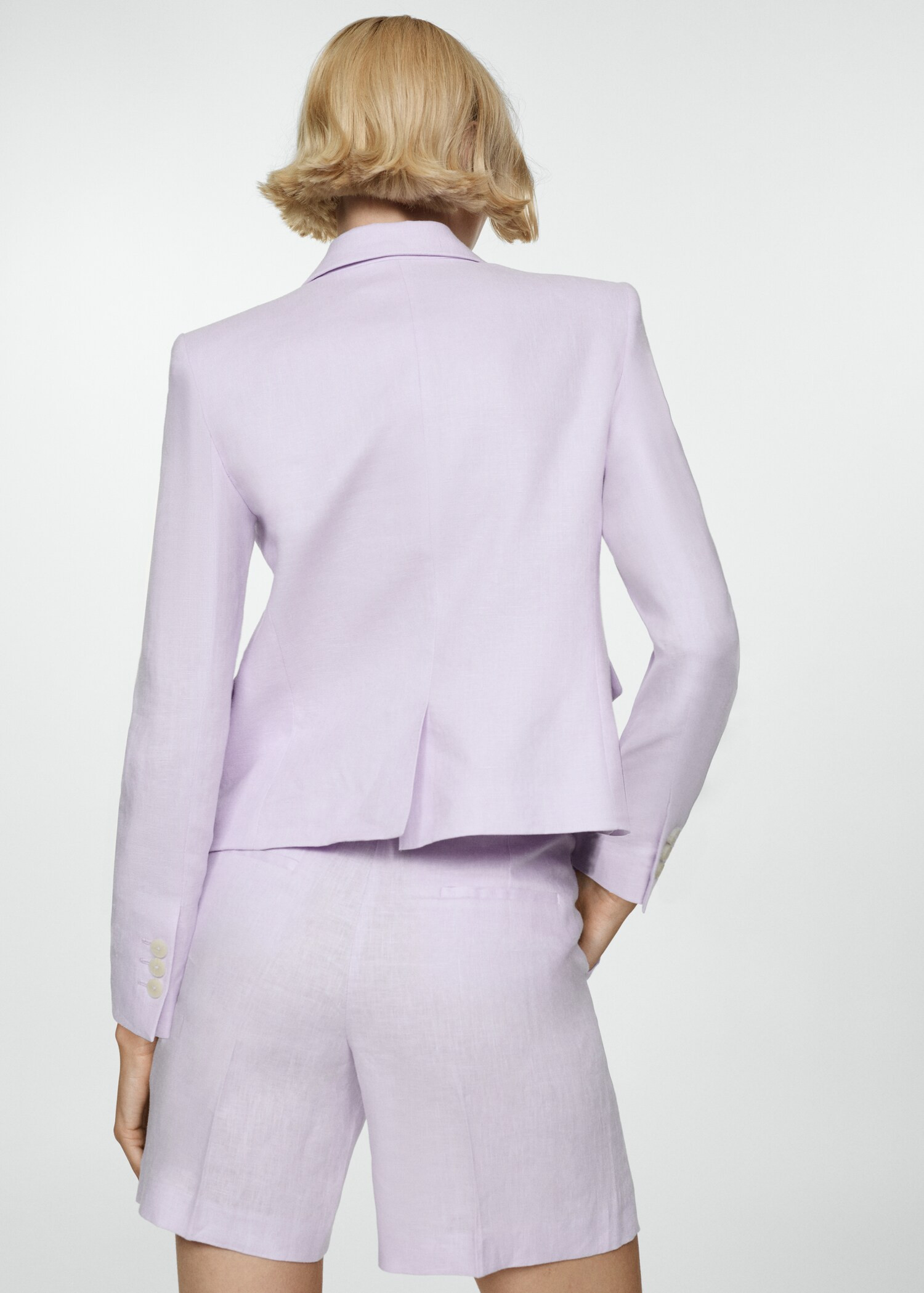 100% linen jacket | MANGO (UK)