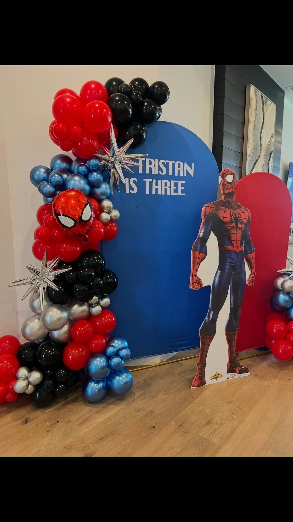 Spider-Man birthday party. Spider-Man balloon arch. Spider-Man photo op. 

#LTKmomlife #LTKKids #LTKSaleAlert