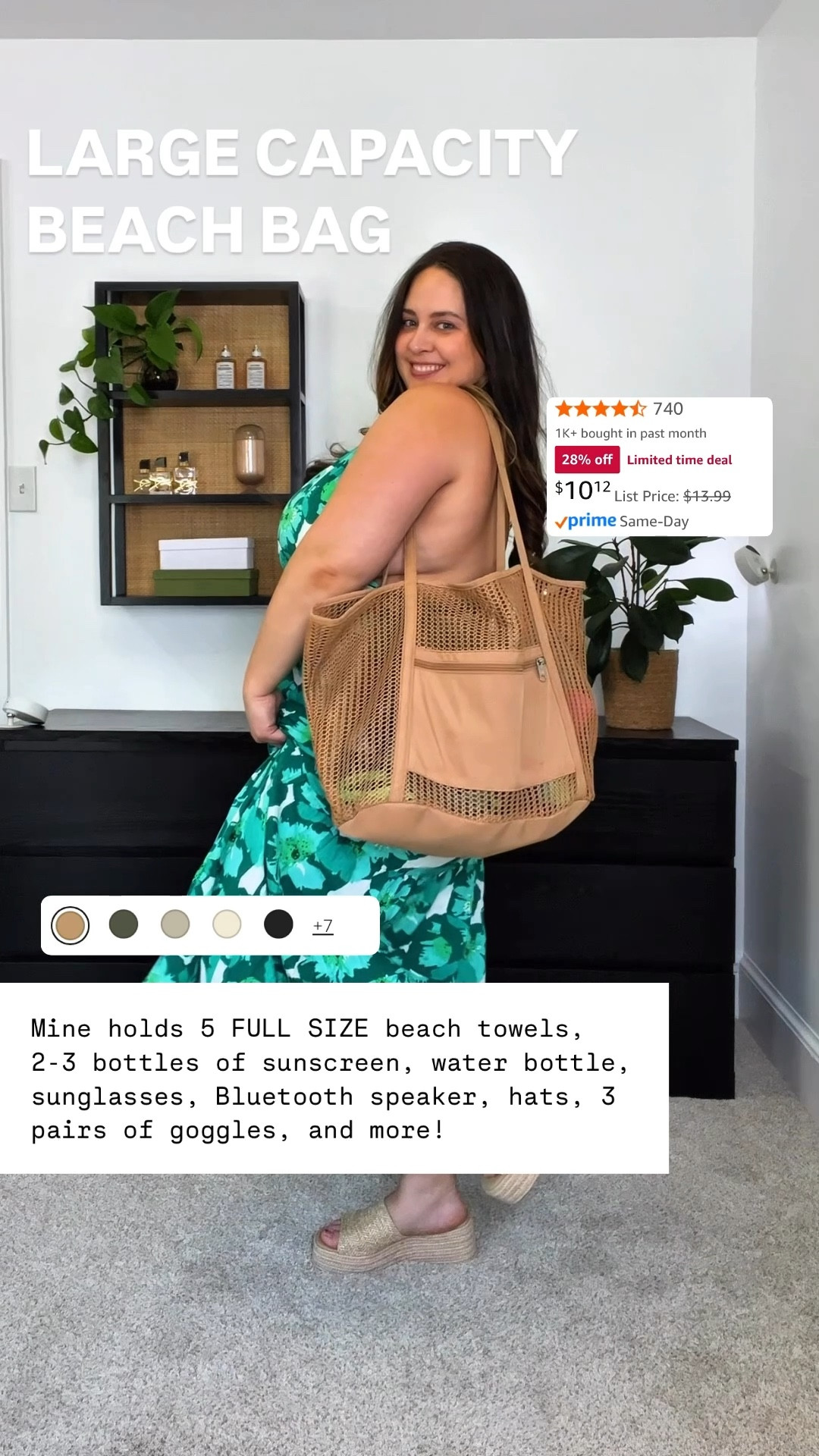 My favorite beach bag is ON SALE! 

#ltksummeredit 

#LTKSaleAlert #LTKFindsUnder50 #LTKSwim