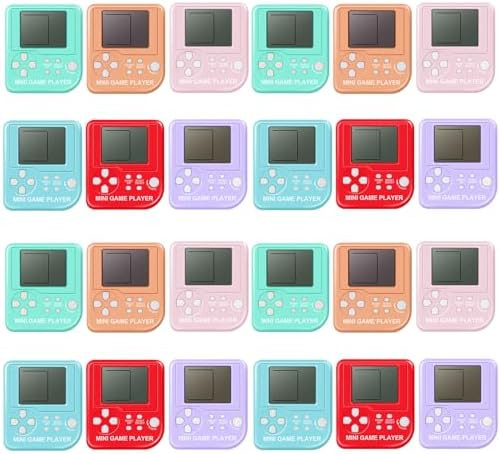 24 Pack Video Game Party Favors for Kids Video Game Keychain Video Game Birthday Party Supplies | Amazon (US)
