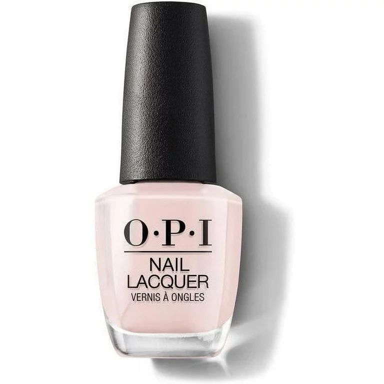 OPI Nail Lacquer - NL T74 - Stop It I'm Blushing! 0.5 fl oz / 15ml - Light Peach - Walmart.com | Walmart (US)