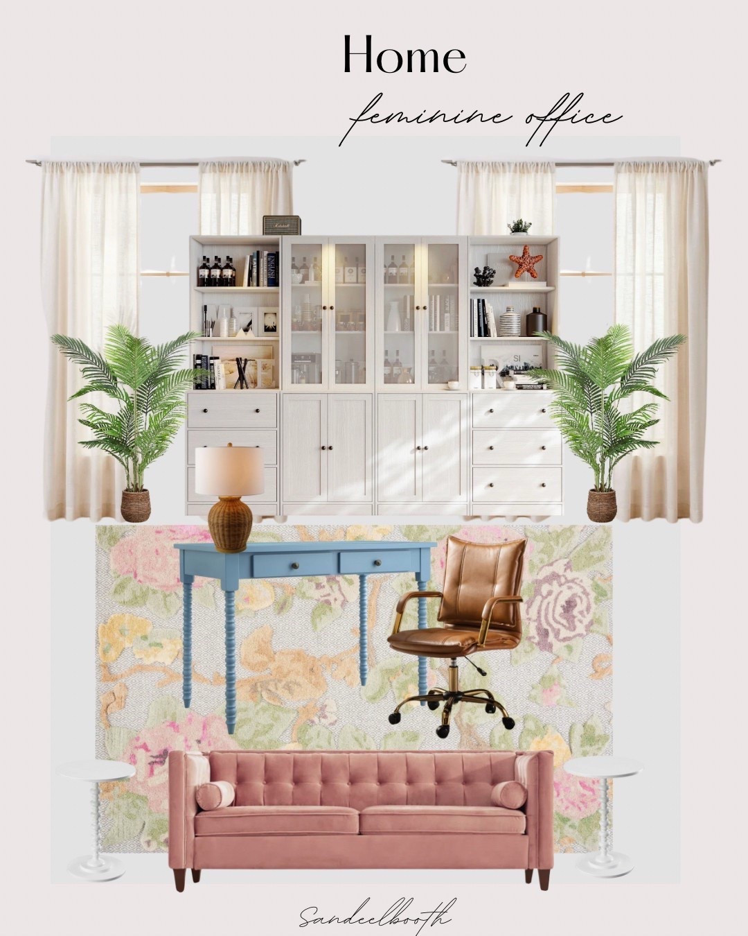 Feminine, light, airy office space ✨

#LTKStyleTip #LTKSaleAlert #LTKHome