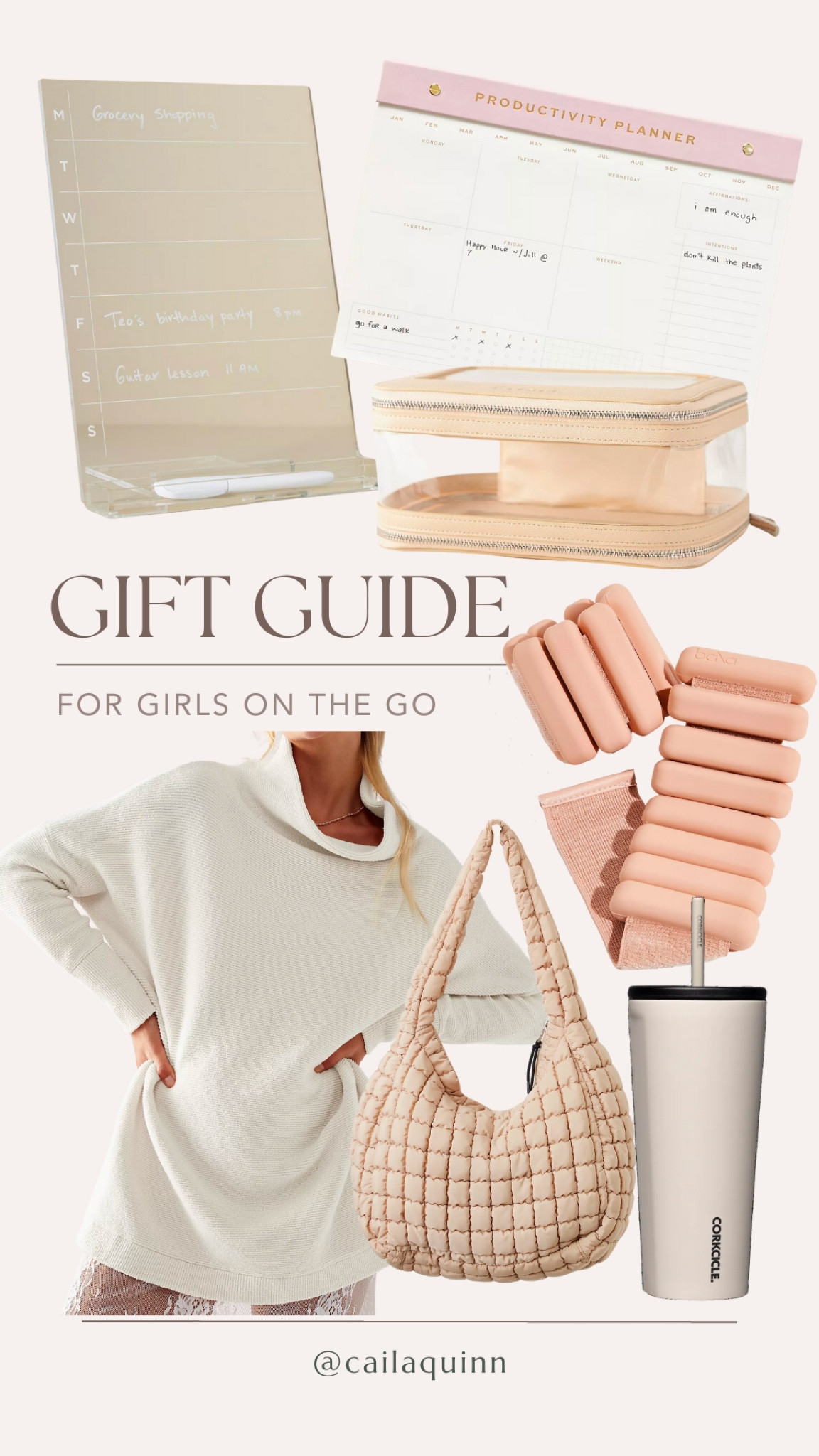Gift ideas for the girl on the go! 


#LTKCyberWeek #LTKGiftGuide #LTKHoliday