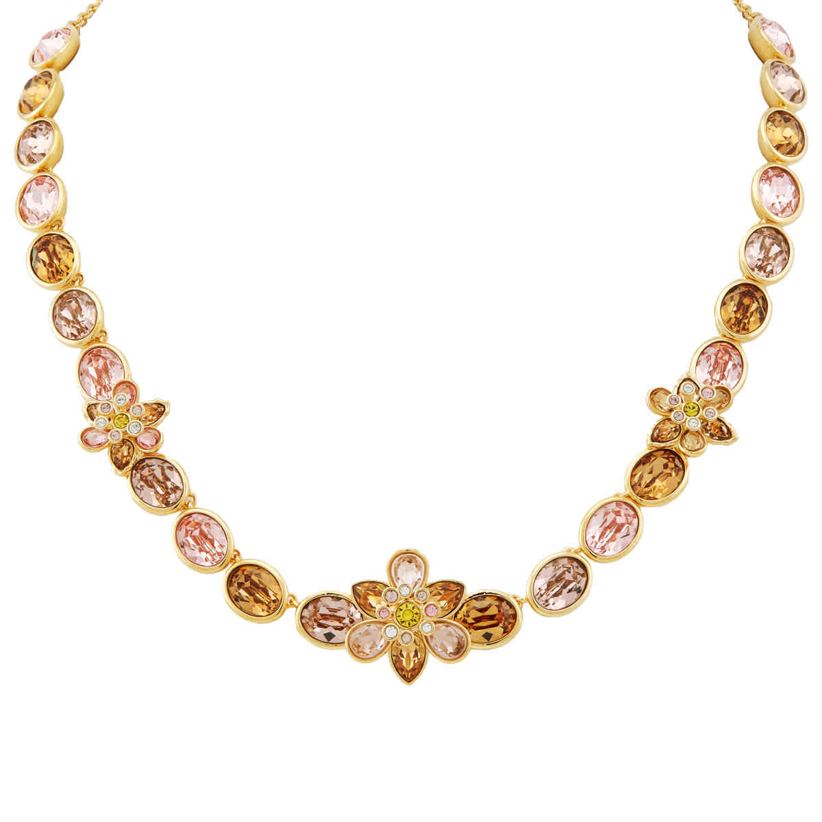 Swarovski Idyllia Mixed Cuts Crystal Flower Necklace | Jomashop.com & JomaDeals.com