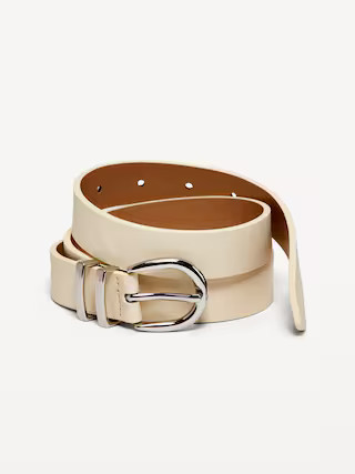Double Loop Skinny Belt for Women | Old Navy | Old Navy (US)