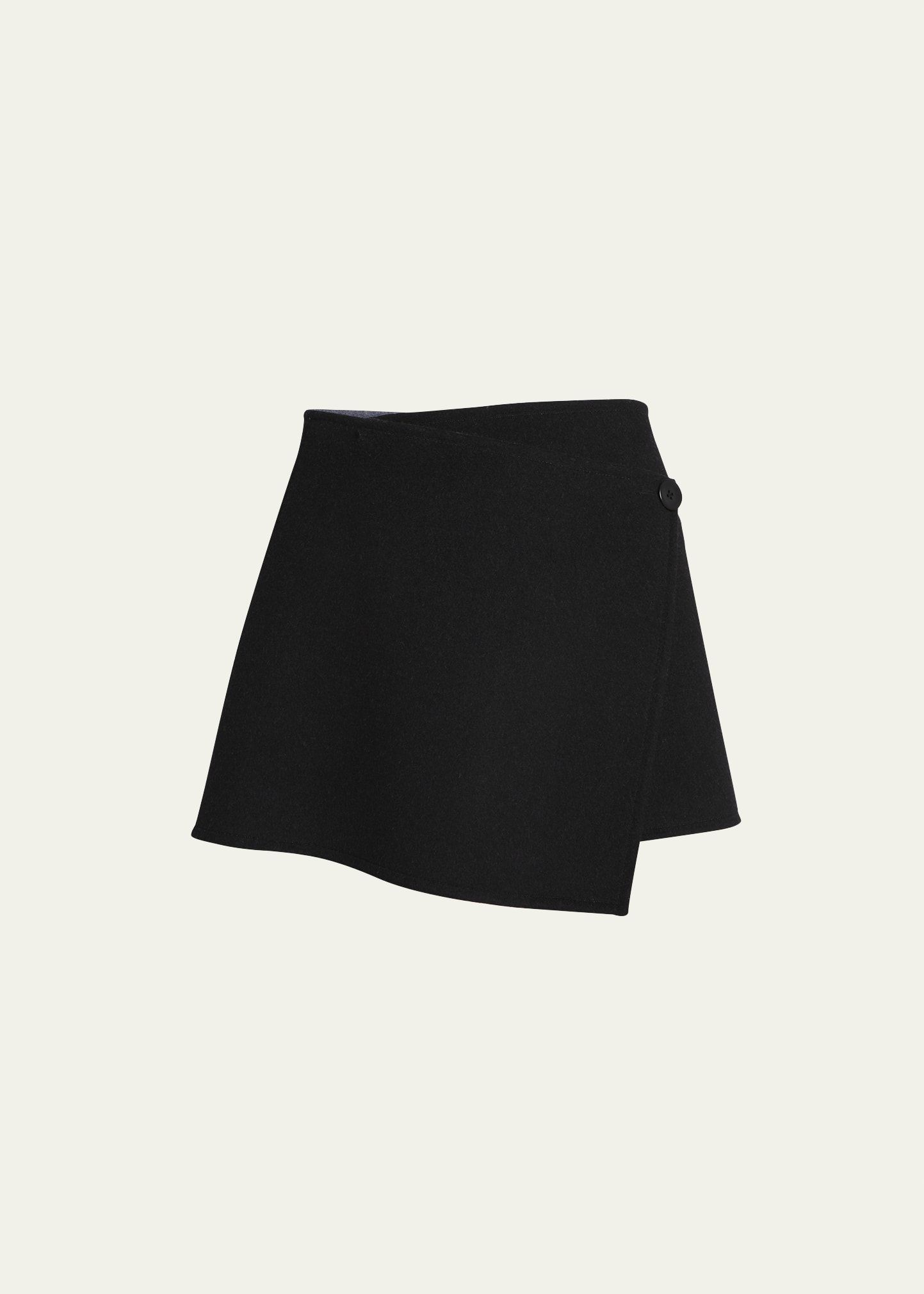 Proenza Schouler White Label Reversible Double-Face Mini Wrap Skirt | Bergdorf Goodman