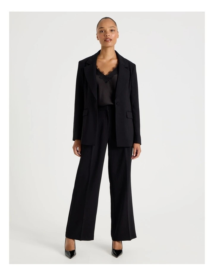 BlaqSingle Breasted Blazer in Black | Myer