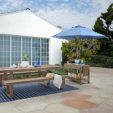 Outdoor Round Umbrella | West Elm (US)