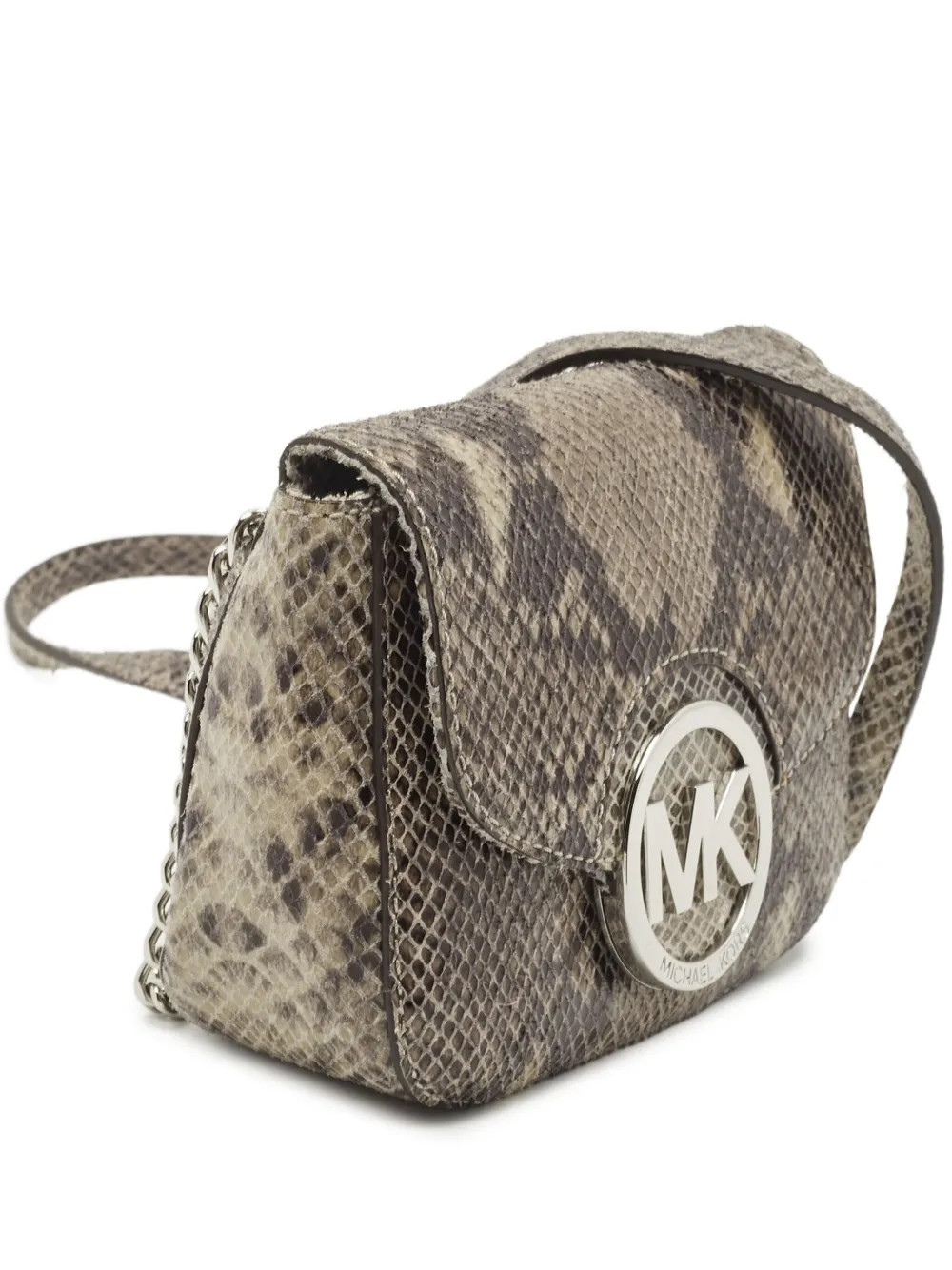 Michael Michael Kors 2000s snakeskin crossbody bag - Grey | Farfetch Global
