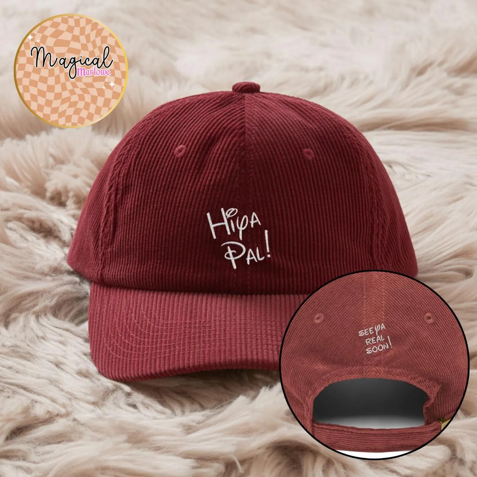 Mickey HIYA PAL Embroidered Dad Hat | Retro Disney Cap | Disney Hat | WDW Hat | Adult Mickey Hat | Etsy (Global)