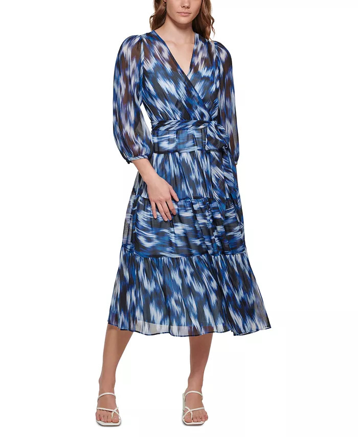 Women's Balloon-Sleeve Dress | Macys (US)