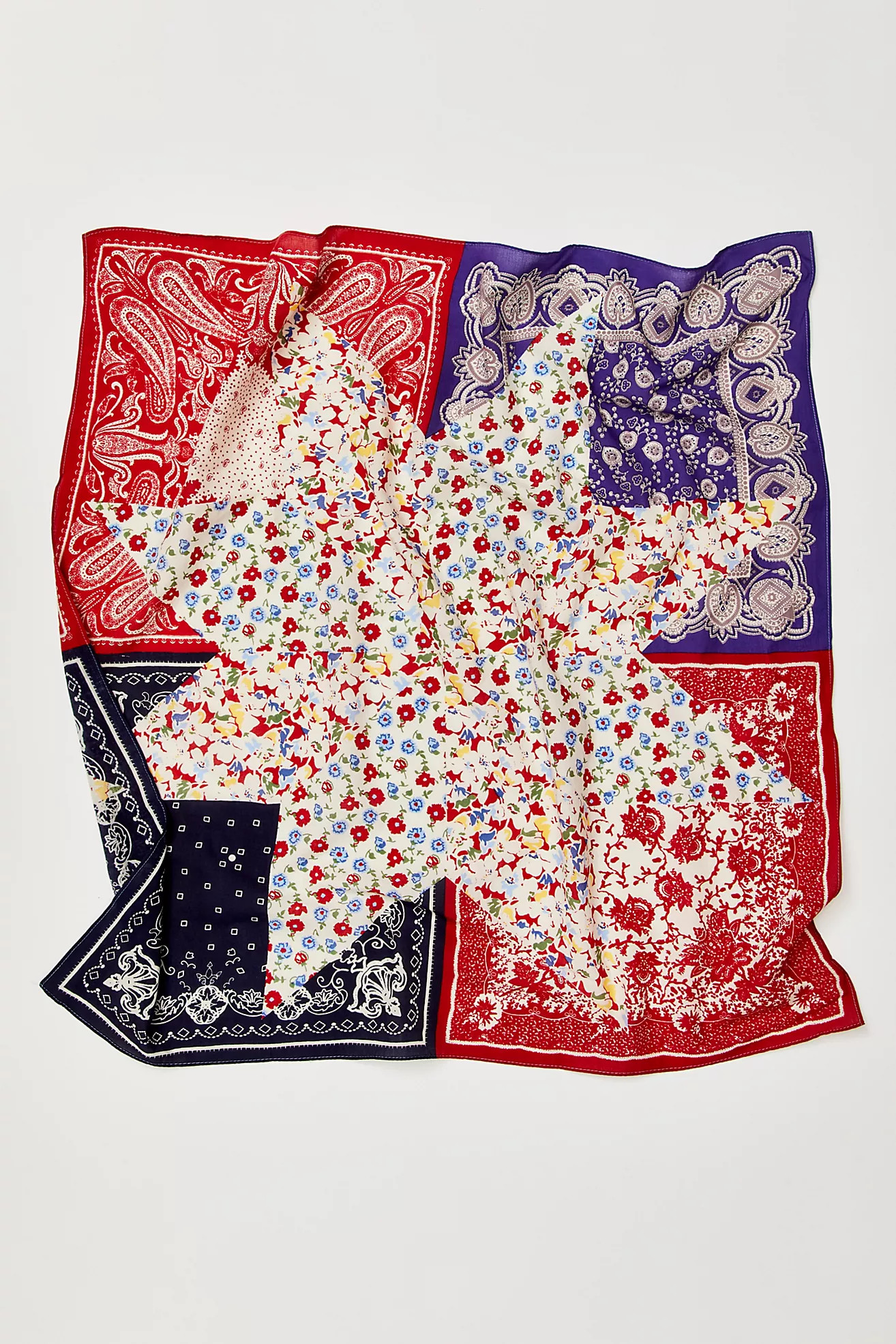 Quilted Star Print Bandana | Free People (Global - UK&FR Excluded)