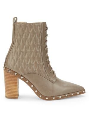 Quilted Faux Leather Boot | Saks Fifth Avenue OFF 5TH