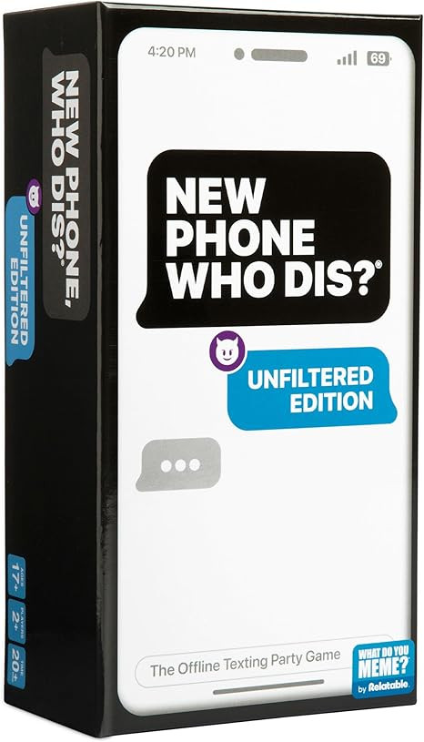 New Phone, Who Dis? By Relatable, The Offline Text Message Party Game for Adults, Spicier Edition... | Amazon (US)
