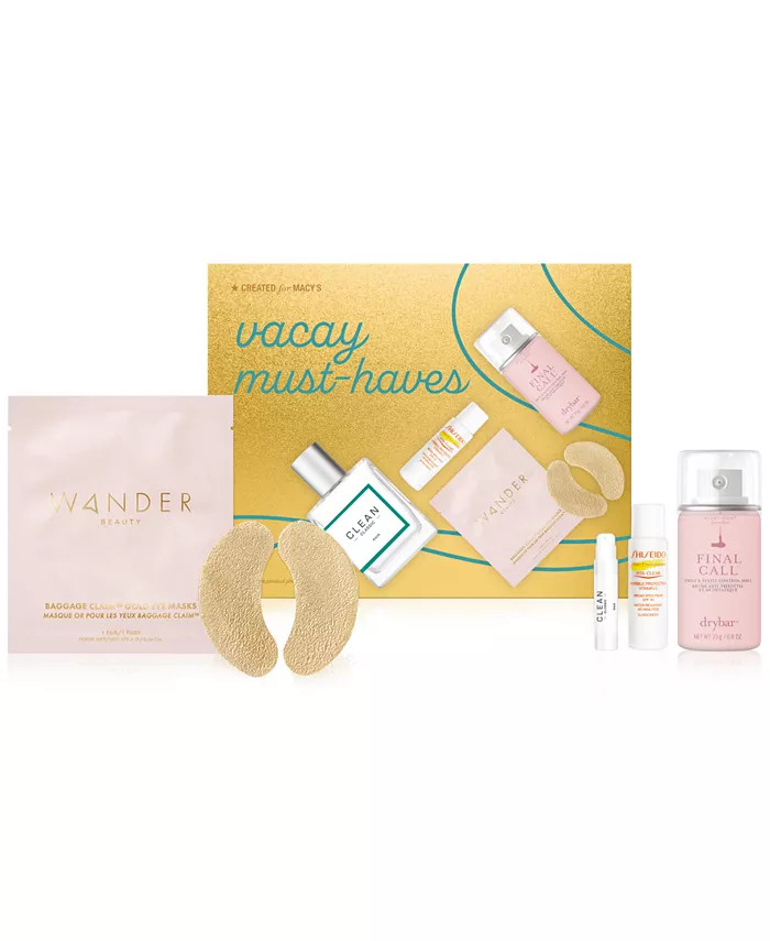 Vacay Must-Haves Set, Created for Macy's | Macy's