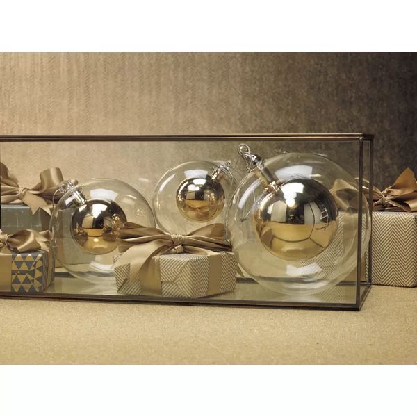 Double Glass Christmas Ball Ornament Set of 6 (Set of 6) | Wayfair North America