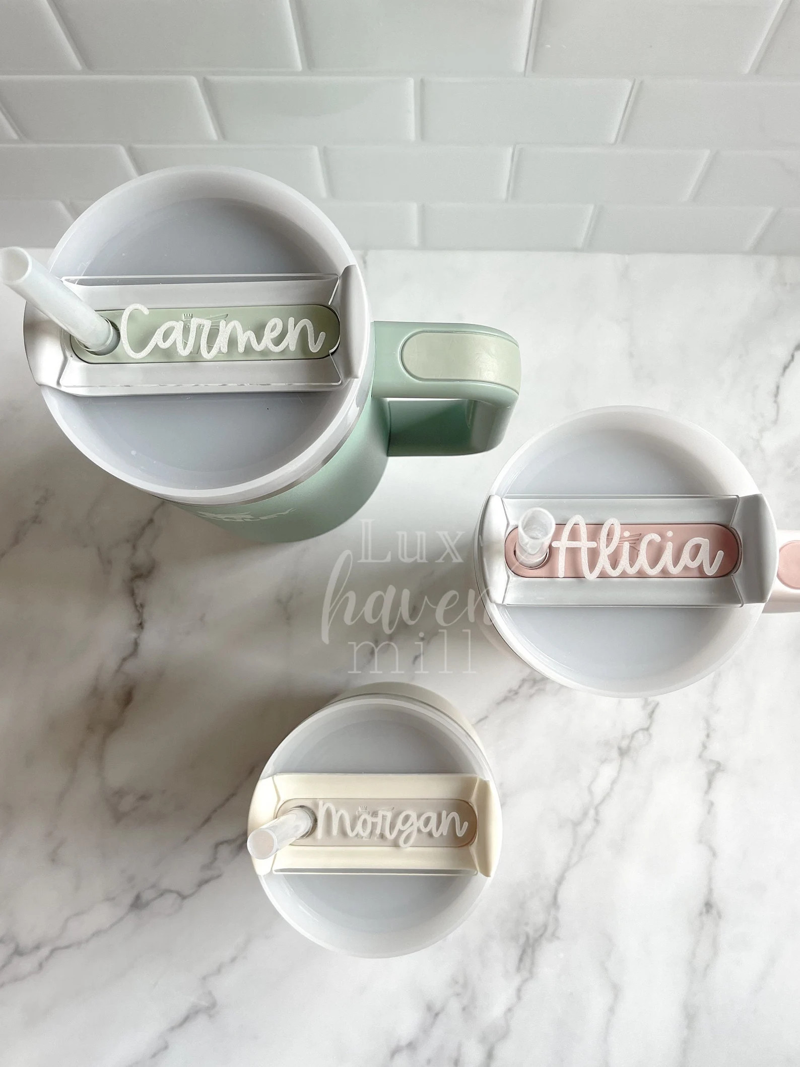 Stanley Name Plate Stanley Topper Personalized Stanley Cup - Etsy | Etsy (US)