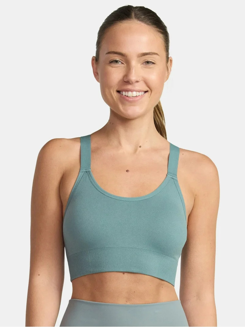 Avia Women's Keyhole Low Support Sports Bra, Sizes S-XXXL | Walmart (US)