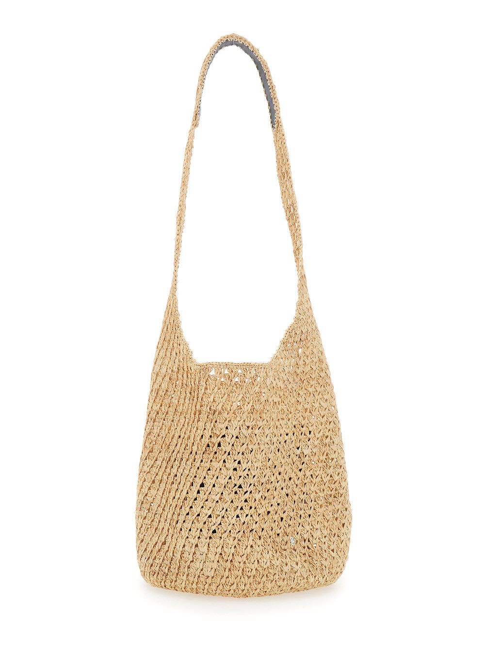 Helen Kaminski Handbag Lani Raffia Crochet Sac with Natural Handles Beige Hand Bags - Women | Italist.com US