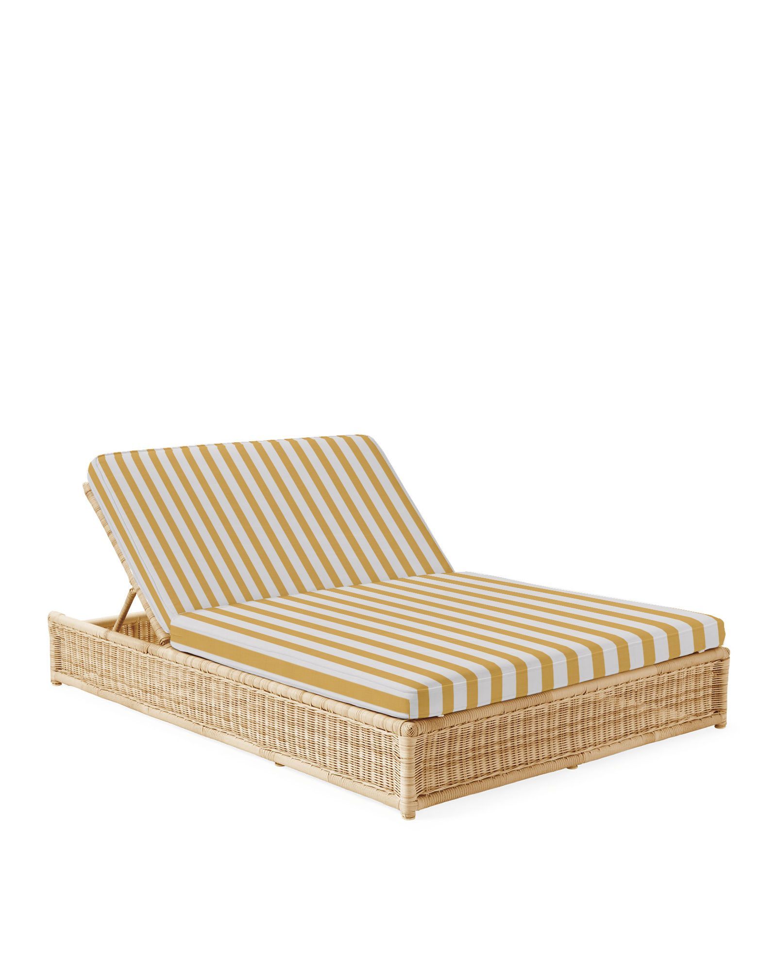 Pacifica Double Chaise - Light Dune | Serena and Lily