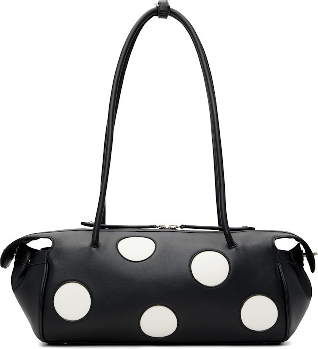 OPEN YY - Black Dotted Corgi Bag | SSENSE