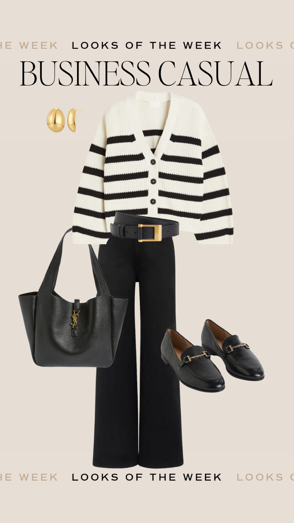 Winter workwear outfit idea styled by
Becky 