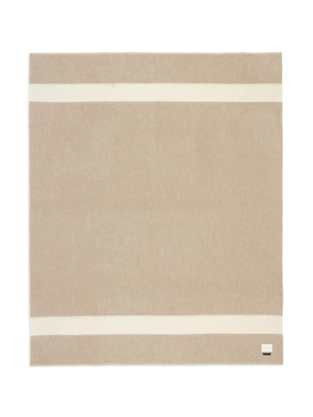 BLACKSAW Siempre Stripe Recycled Blanket | Neutrals | FARFETCH | Farfetch Global