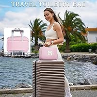 YOOLIFE Stocking Stuffers for Teen Girls Gifts Trendy Stuff - Hanging Initial Toiletry Bag for Wo... | Amazon (US)