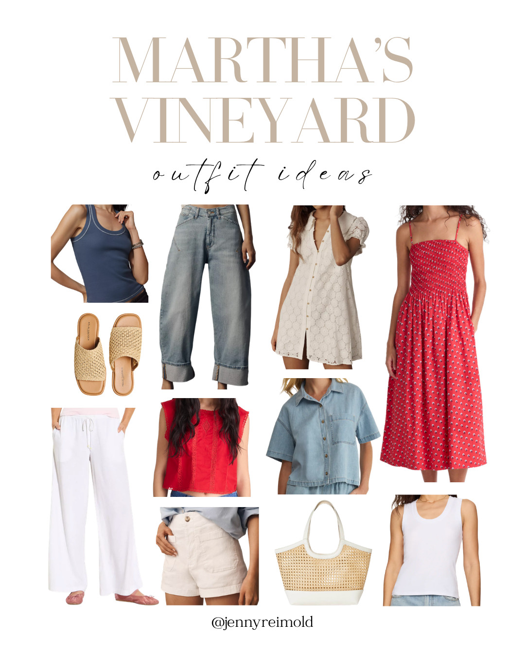 Martha's Vineyard outfit ideas for the 4th of July! Chic red, white and blue finds 

 #LTKootd #LTKSeasonal