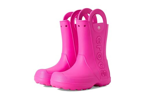Crocs Women's Handle It Rain Boots, Pink Crush, 11 | Amazon (US)