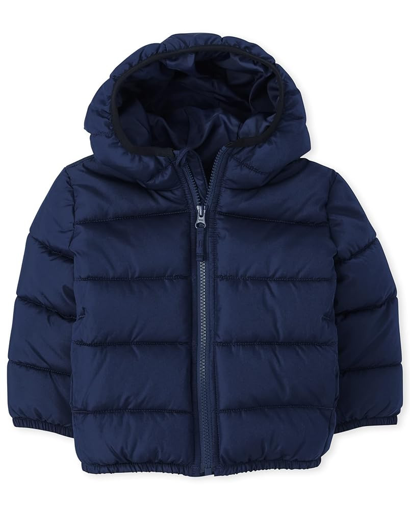 The Children's Place Baby and Toddler Boys' Medium Weight Wind-Resistant, Water-Resistant Puffer ... | Amazon (US)