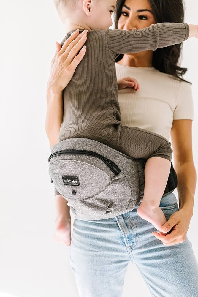 Tushbaby - Safety-Certified Hip Seat Baby Carrier - Mom’s Choice Award Winner, Seen on Shark Ta... | Amazon (US)