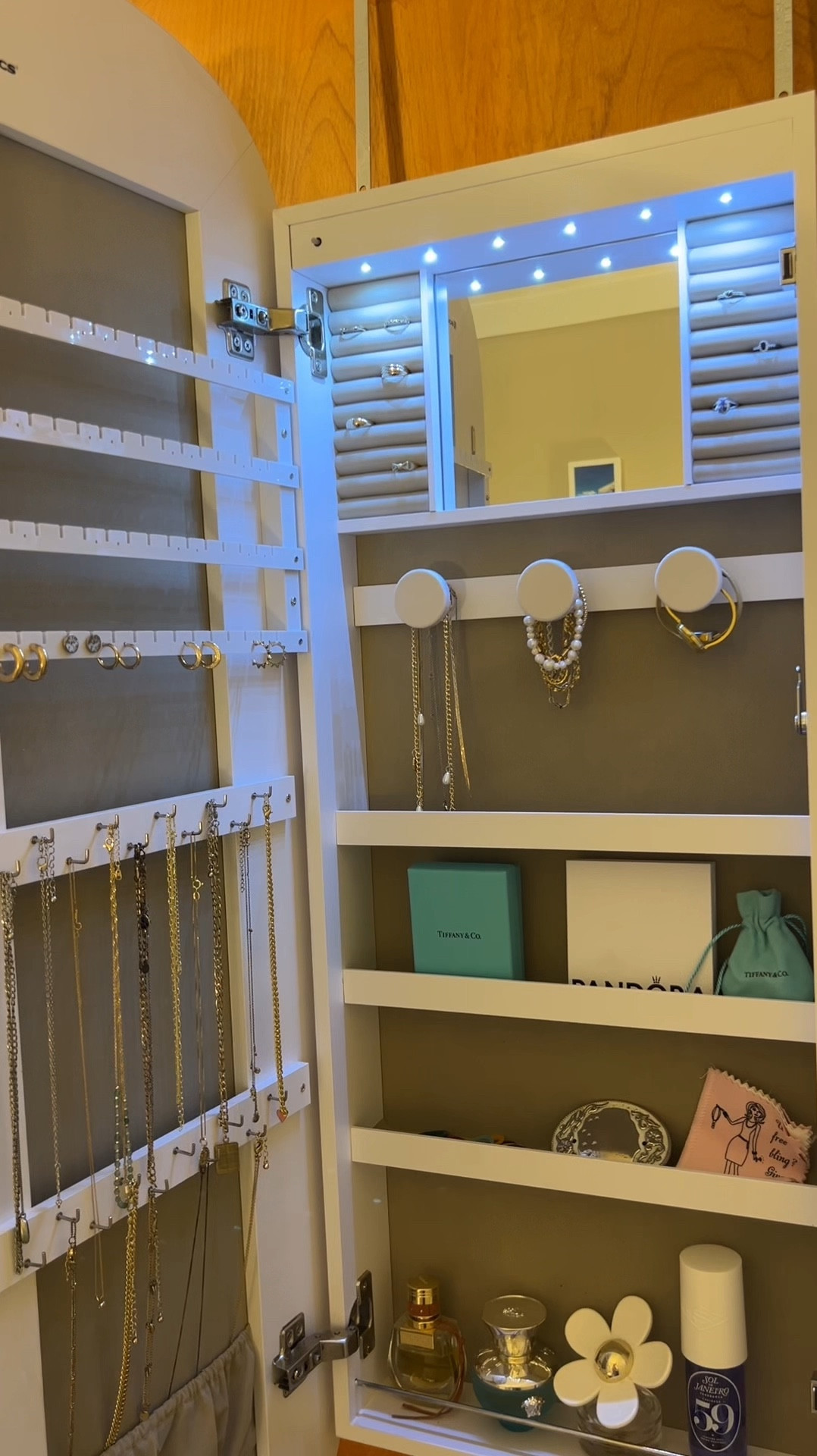 Perfect jewelry organization for small spaces… Over-the-door mirror jewelry storage!

#LTKBeauty #LTKFamily #LTKHome