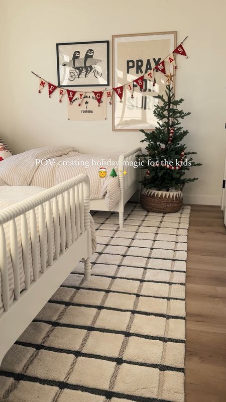 Adding Christmas magic to the kids’ room! Linked a few similar trees here! Use code CFRENG15 to save on my rug! Holiday home, Christmas tree

#LTKhome #LTKHoliday #LTKfindsunder100