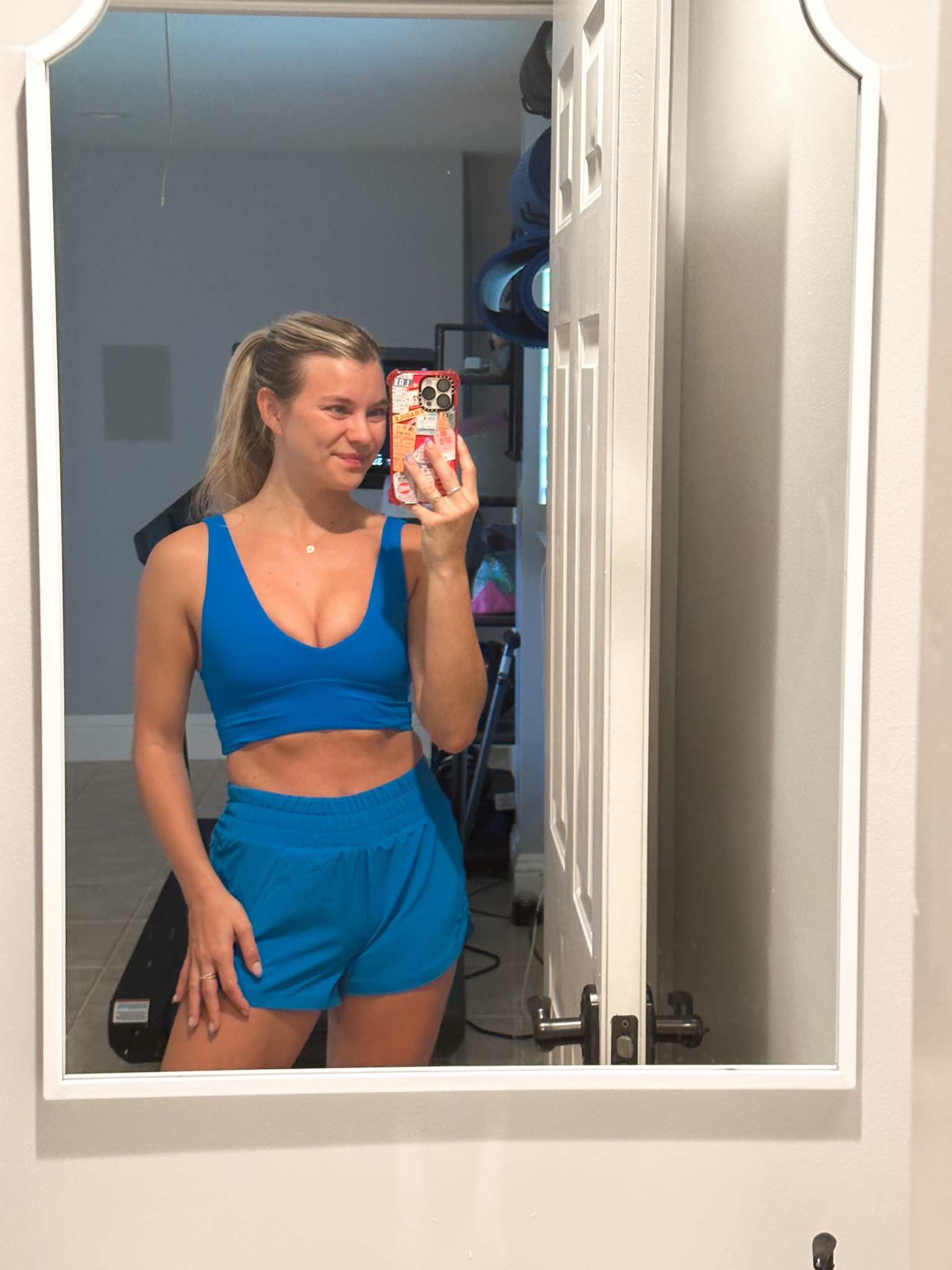 Workout outfit for Hot Girl Walks this summer 

#LTKunder100 #LTKfit #LTKtravel