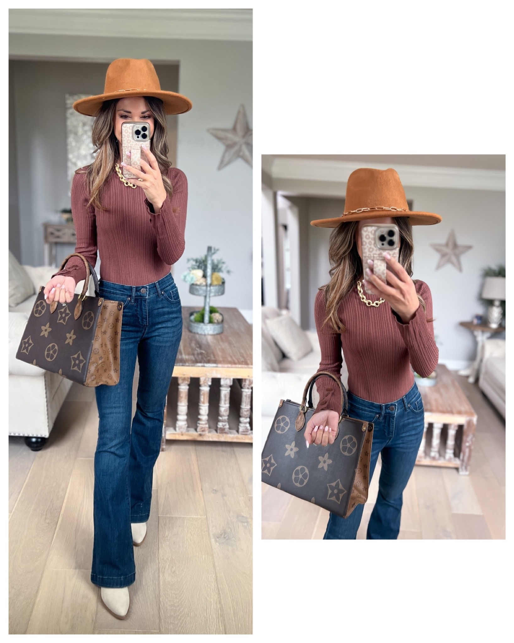 Walmart Fall Outfit Idea//bodysuit//xs//flare jeans//00 short at 5’1//boots//tts//pullover//tts//xs//

#walmartpartner #WalmartFashion @walmartfashion
@shop.ltk #liketkit #liketk.it/xx

Fall Fashion

#LTKunder50 #LTKsalealert