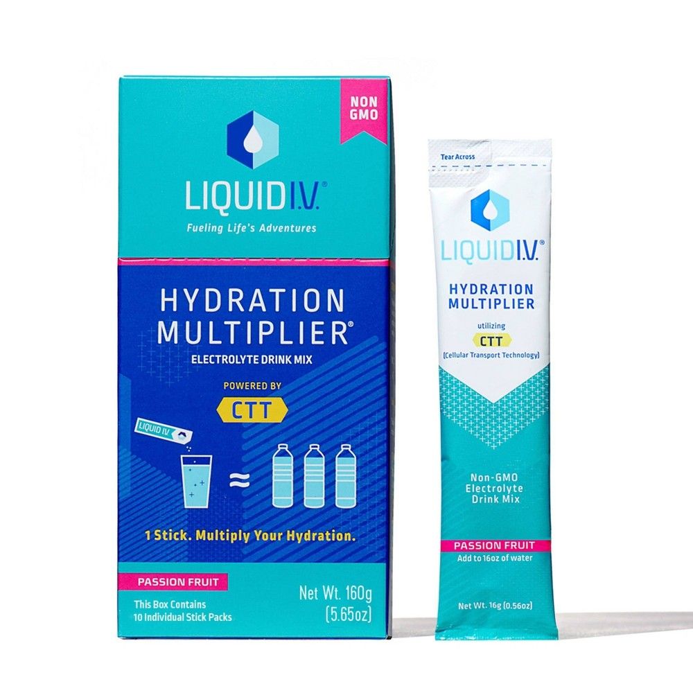 Liquid IV Powder - Passion Fruit - 10ct/0.56oz | Target