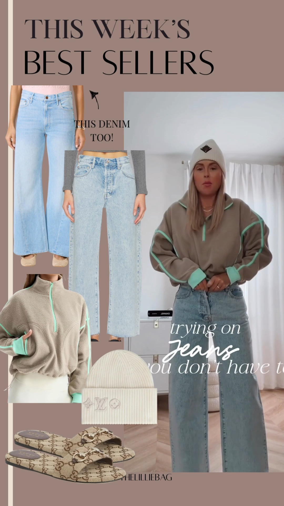 Best selling denim and Amazon fleece pullover! 

Trying on jeans so you don’t have to! Ladies, I kept all 3 pairs! All diff and all 10/10 for comfort and fit I’m shocked & so happy! Hope this is helpful! Lmk! 🤍
I did all my tts and they’re perfect! Soft, flattering and great to build off of! 


Jeans. Denim. Review. 

#LTKgrwm #LTKootd