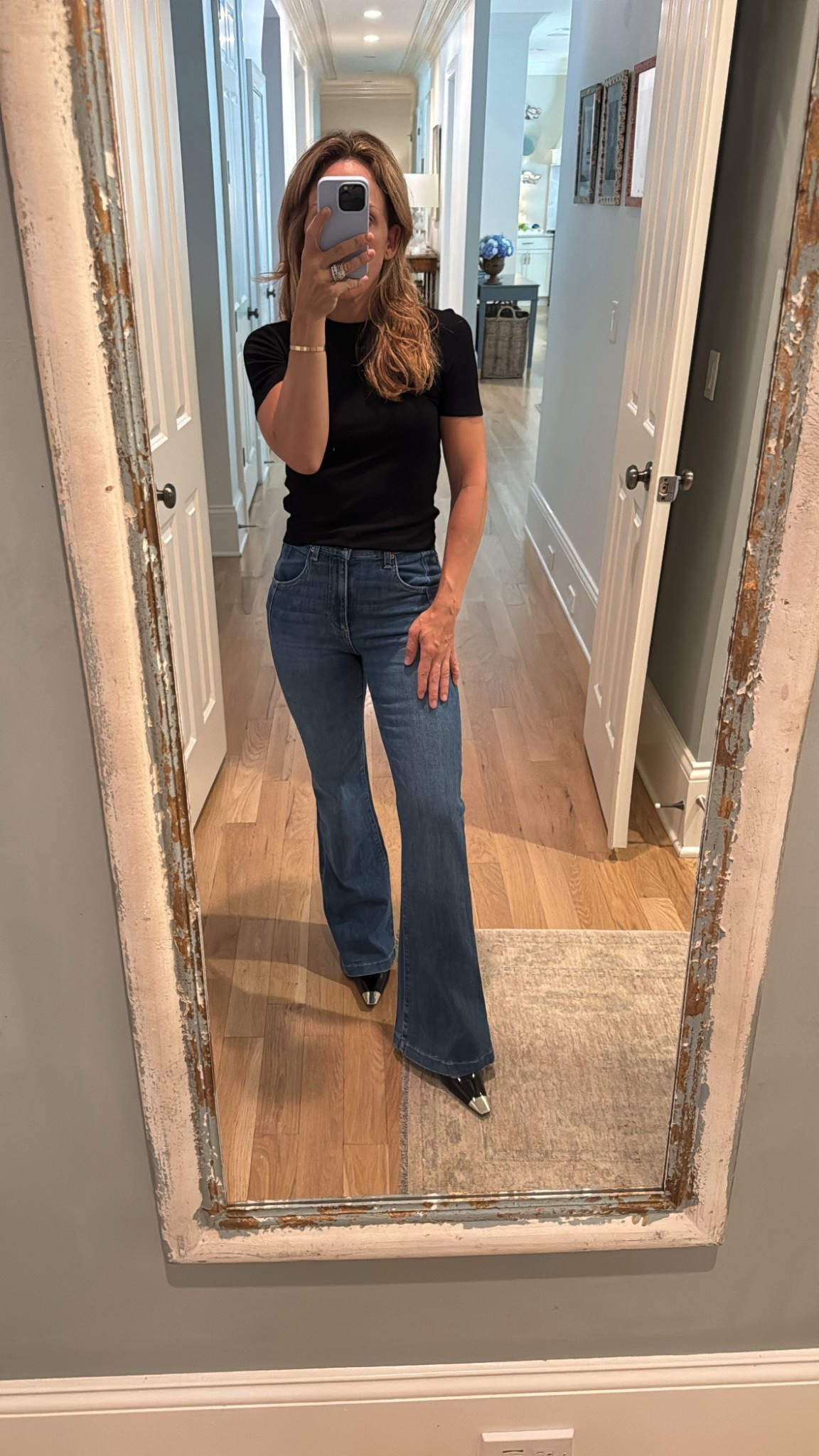 New to me brand of jeans that are so flatteringg

#LTKPetite #LTKOver40