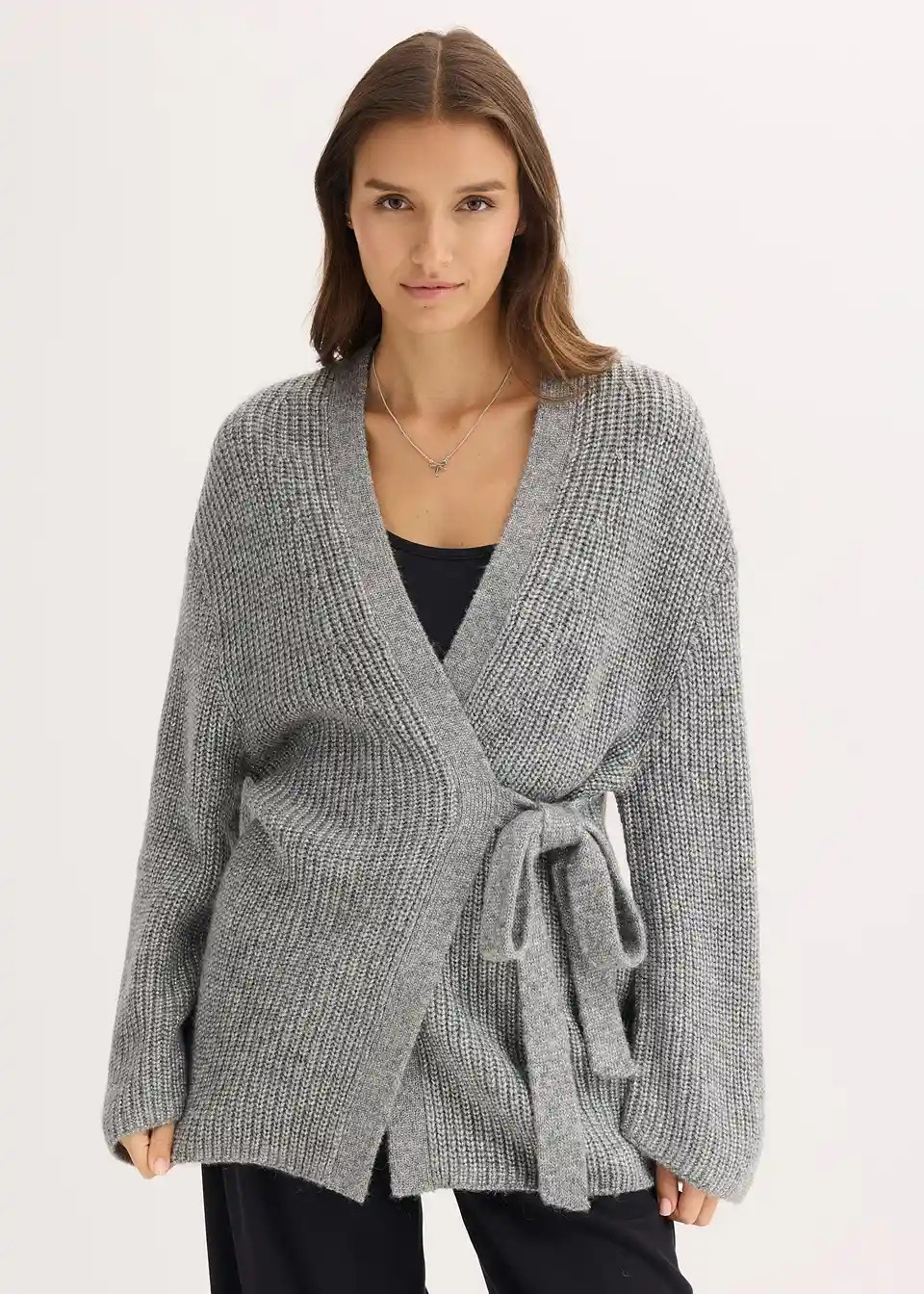 Oversize Wickelcardigan | Bonprix DE