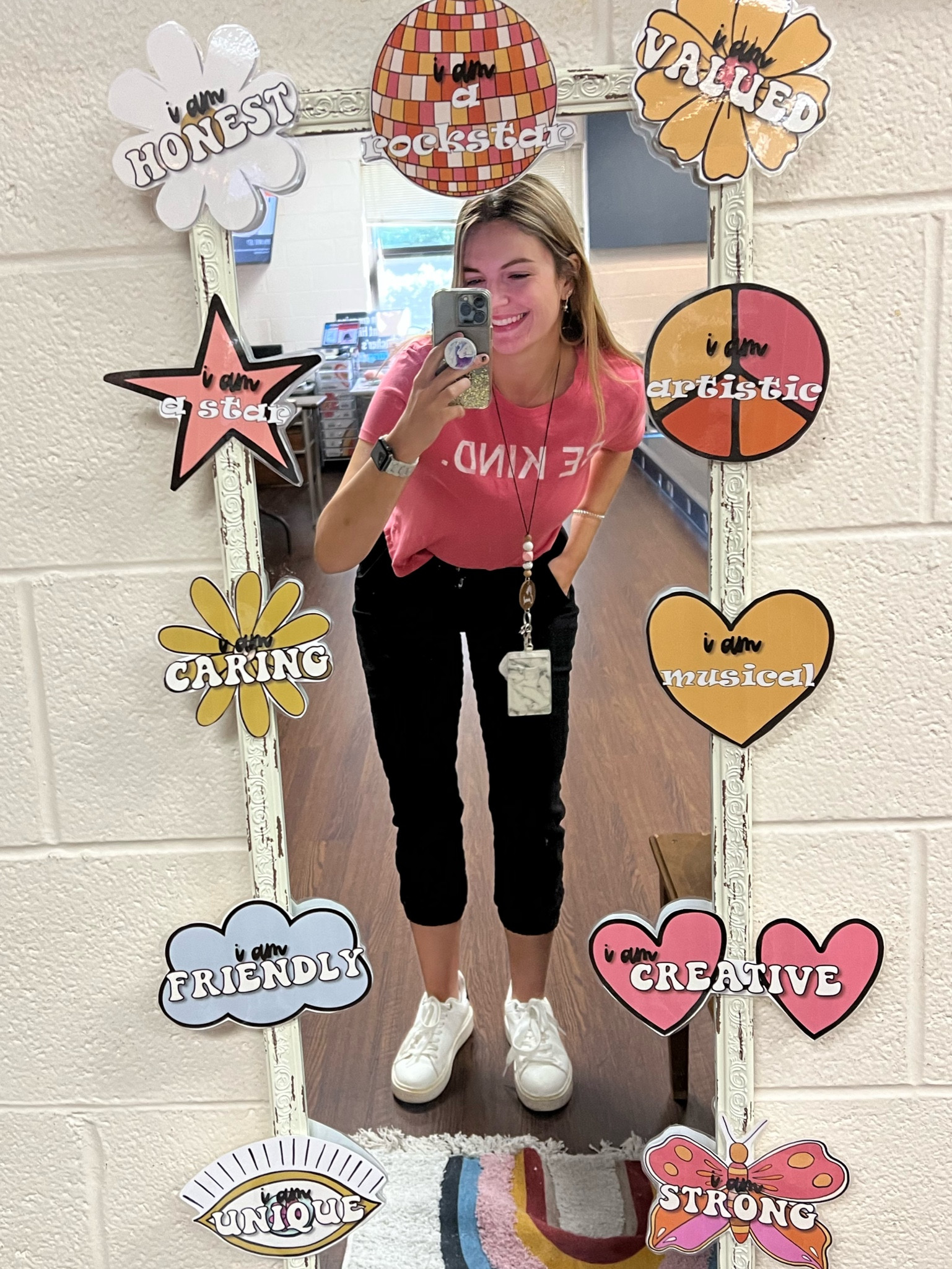 Teacher Outfit 💗 Graphic Tee & work joggers!

Graphic tee: Target (last season)
Pants: Francesca’s 

#teacheroutfits
#teacheroutfit 
#teacheroutfitinspo 
#teachertee 
#teacherpants

#LTKSale #LTKSeasonal #LTKworkwear