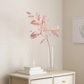 Artificial Dried look Leaf Spray | Dunelm
