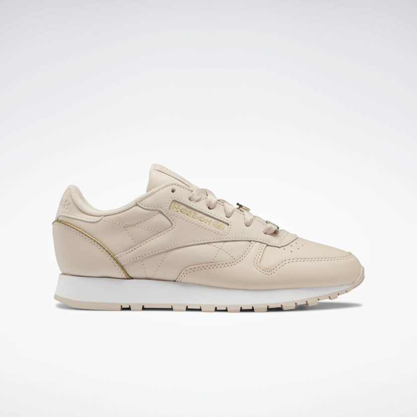 Reebok Classic Leather Shoes - Beige | Reebok Ireland | Reebok IE