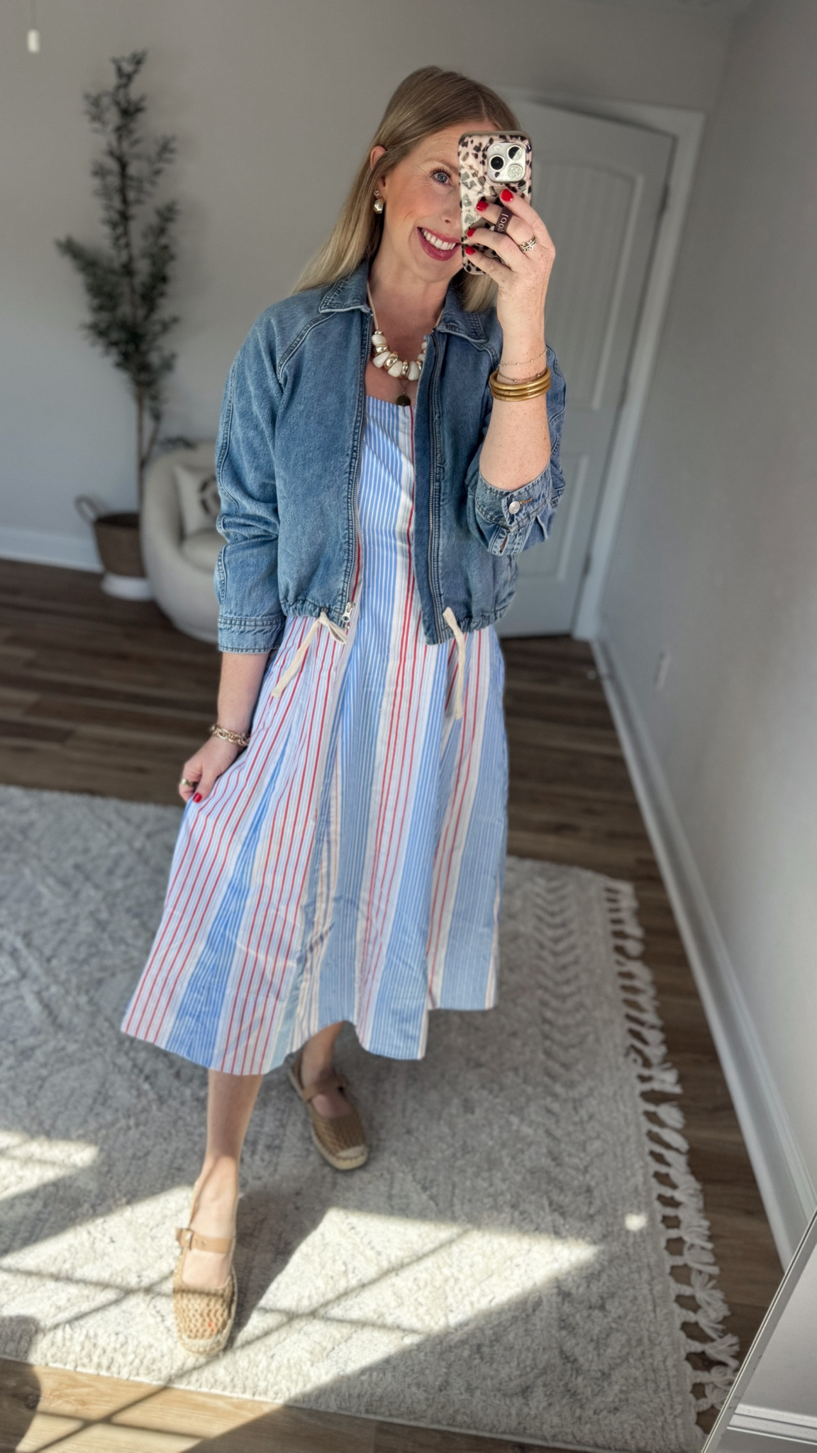 Daily try on, Walmart outfit, Walmart fashion, Walmart try on, red white and blue midi dress 

#LTKootd #LTKgrwm