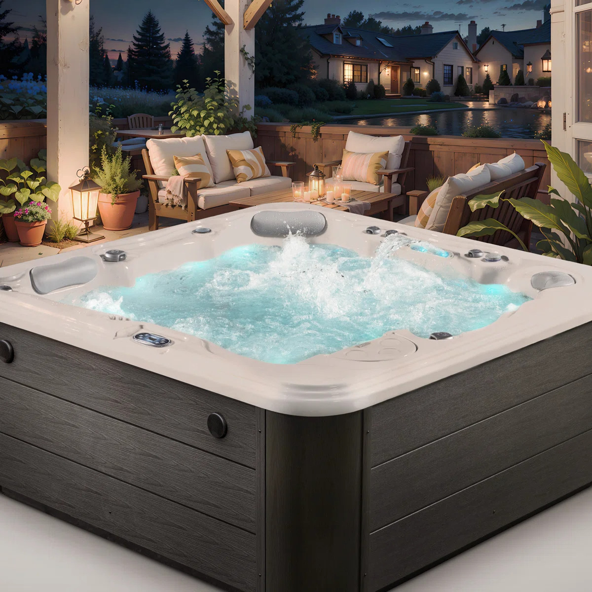 You guys… I just saw the Wayfair 72-hour clearout is ending tonight and the hot tub deals are still up to 40% off and I’m SHOOK 😭🔥 this is literally the moment to turn your backyard into a full spa situation. Think relaxing evenings, cute setups, total peace without leaving home. I love a good deal but this one feels illegal lol. If you’ve been waiting for the right time, this is it. Don’t wait till midnight and regret it tomorrow babe
#WayfairSale #HotTubDeals #BackyardGoals #OutdoorInspo #HomeUpgrade #LuxuryLiving #LTKDeals #LTKHome #SaleEnding #DealAlert #OutdoorDecor #SpaVibes #RelaxMode #CozyHome #SummerReady #HomeFinds #DealHunters #ShopNow 

 #LTKSeasonal #LTKHome #LTKSaleAlert