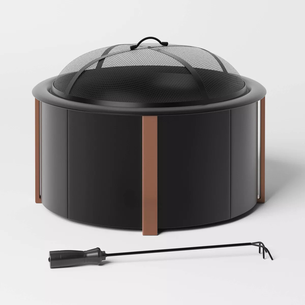 Wood Burning Fire Pit Black - Threshold™ | Target