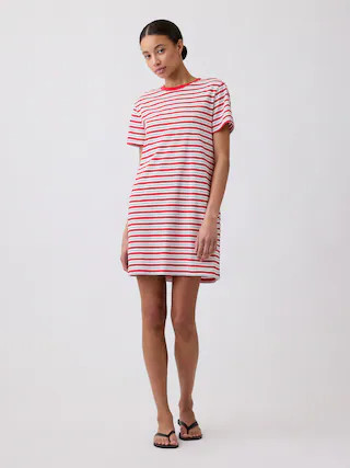 Relaxed T-Shirt Mini Dress | Gap Factory