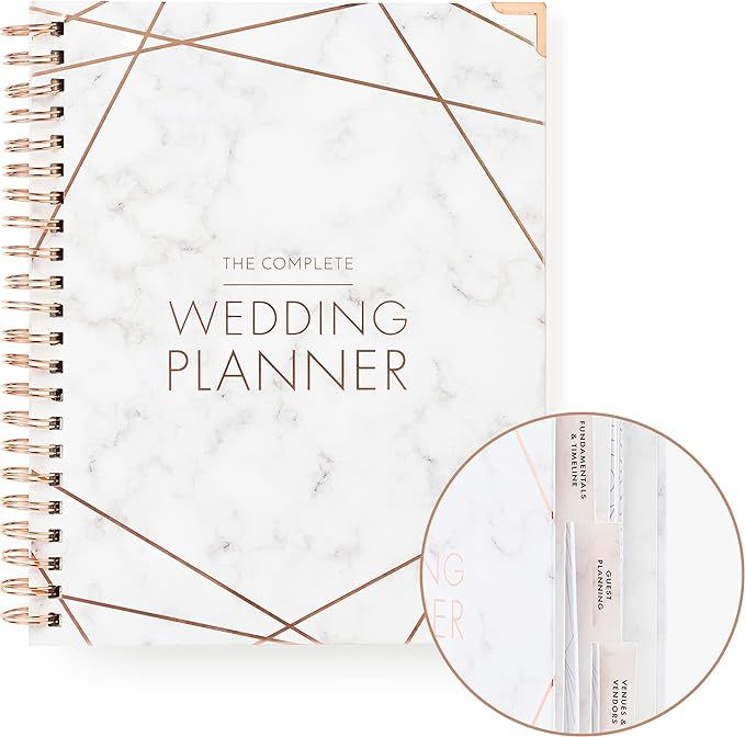 Your Perfect Day Wedding Planner 2021 - Organizer, Checklist, Countdown Calendar (Marble, 9.57 x ... | Amazon (US)