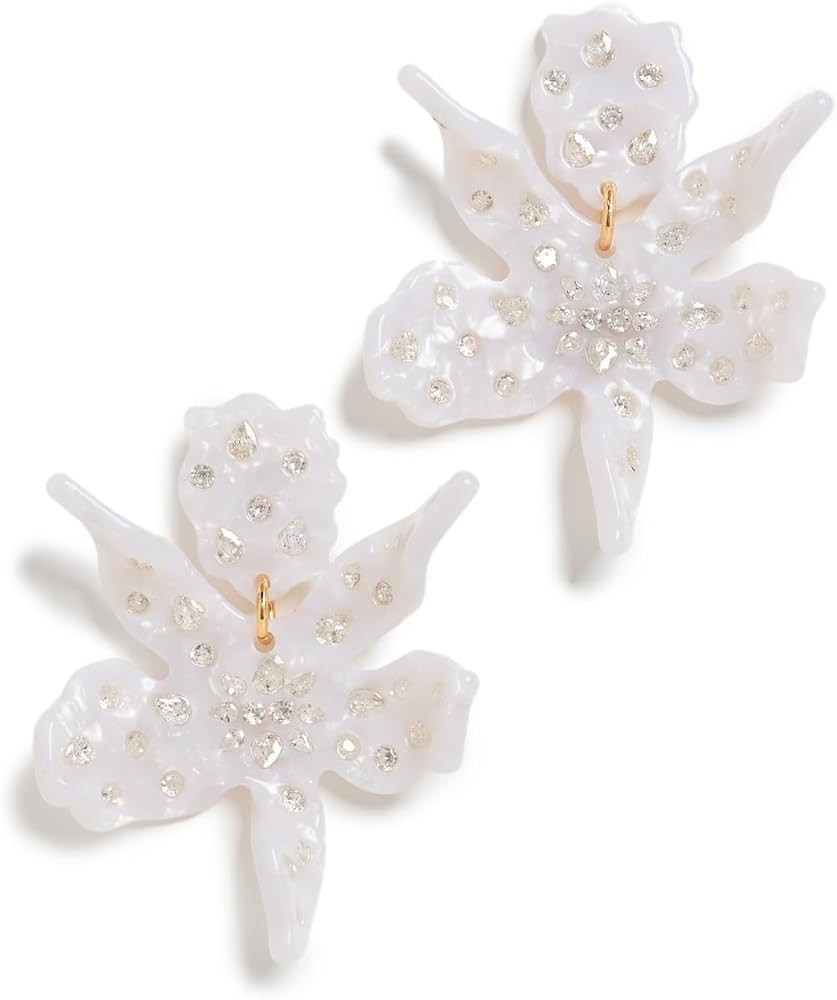 Lele Sadoughi Women's Small Paper Lily Earrings | Amazon (US)