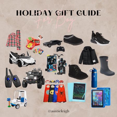 Holiday Gift Guide | For Boy 🖤 

#LTKSeasonal #LTKHoliday #LTKkids
